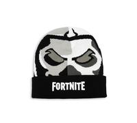 Fortnite Berretto da ragazzo nero, grigio, bianco | Logo design a maglia | Accessori invernali caldi per gli appassionati di gioco | Perfetto per giochi all'aperto Merch