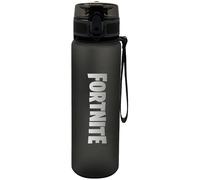 CYPBRANDS Fortnite, bottiglia, bottiglia d'acqua, sportiva, tanica, borraccia nera, prodotto ufficiale
