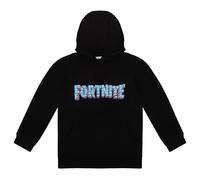 Fortnite Felpa con cappuccio da ragazzo, comodo pullover da ragazzo, felpa con cappuccio, abbigliamento per ragazzi, articoli da fan per bambini e regalo per gamer, nero/blu, 176