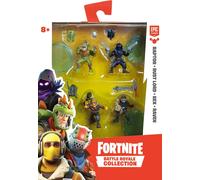 Fortnite - Figurina Pack Squadra 4 Raptor, Rust Lord, Rex, Raxen - NUOVO
