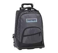 Fortnite TROLLEY PREMIUM Grigio Zaino Scuola Unisex Adolescenti Cerniera