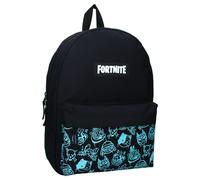 Fortnite Battle Royale - Zaino Zainetto per bambini | Scuola | Asilo - Colore Nero - Dimensioni 39x29x12cm - Codice 905-4922