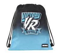 FORTNITE - Zaino Coulisse Sporty Victory Fortnite, Zaino Scuola, Sacca sportiva Unisex per Bambini e Ragazzi con Spallacci Anti-Soffocamento - Zaino Blu Ufficiale Fortnite