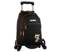 FORTNITE Zaino Scuola Durrr + Carrello Toybags con 4 Ruote girevoli, Unisex-Bambini e Ragazzi, Multicolore, L