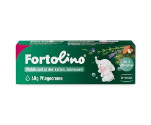 Fortolino crema - cura delicata con olio di mandorle - per la pelle sensibile del bambino e dei bambini a partire dai 3 mesi - 100% vegano - vegetale - benefico nella stagione fredda cosmetica - crema