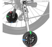 FORTOP Coppia di ruote da allenamento per bicicletta, resistenti con stabilizzatori, kit di montaggio per bici variabili per bambini da 40,6 cm, 45,7 cm, 50,8 cm, 55,9 cm, colore nero