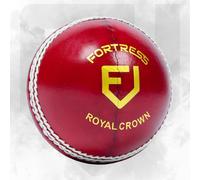 FORTRESS Palle Da Cricket Royal Crown - Palle In Pelle Cucite A Mano