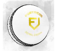 FORTRESS Palle Da Cricket Royal Crown - Palle In Pelle Cucite A Mano