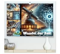 Fortschritt im Fokus - Wandel der Zeit (hochwertiger Premium Wandkalender 2026 DIN A2 quer), Kunstdruck in Hochglanz: Jeder Monat präsentiert eine ... Erfindung und eine moderne Entsprechung dazu