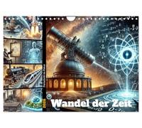 Fortschritt im Fokus - Wandel der Zeit (Wandkalender 2026 DIN A4 quer), CALVENDO Monatskalender: Jeder Monat präsentiert eine große historische Erfindung und eine moderne Entsprechung dazu