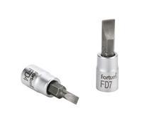 FORTUM Cacciavite a testa piatta, 7 mm, lunghezza 37 mm