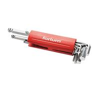 FORTUM Chiave a L TORX, set da 9 pezzi, 10-50 mm