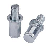 Fortum Viti per rivetti ciechi, in acciaio zincato, M8 x 12 mm, 15 pezzi.