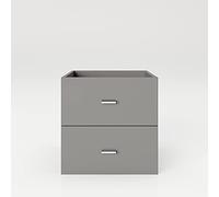 FORTUNA - Cassettiera con cassetti, colore: Grigio
