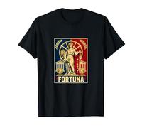 Fortuna Dea Romana della Fortuna E del Destino Simbolo Maglietta