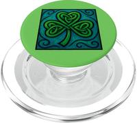 Fortuna intessuta, lunga memoria giorno di San Patrizio PopSockets PopGrip per MagSafe