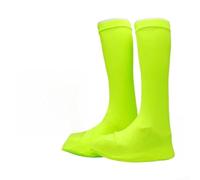 FortunateSweet Copriscarpe da esterno a prova di sabbia, per escursionismo, ghette alte per gambe, protezione dai detriti, design antiscivolo, EU 38-45, Verde, 38-45-green