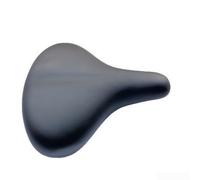 FortunateSweet Cuscino ergonomico per sellino per cyclette, con cuscinetto in gel, comodo, impermeabile, per ciclismo, casa, palestra, nero, 30 x 25 cm