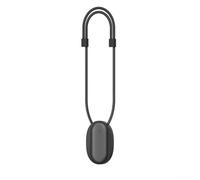 FortunateSweet Supporto magnetico sul petto, collana regolabile in metallo con cinturino in nylon, compatibile con dispositivi intelligenti PLAUD NotePin AI (bianco)