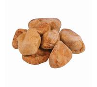 FORTUNATO Ciottoli Rosso Verona, Pietra Naturale Decorativa, Disponibile in Sacchi da 5 kg o 25 kg (Misura : 25/40, Formato : 25 kg)