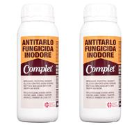 FORTUNATO Complet Antitarlo,Inodore, Protettivo Fungicida, per Mobili Antichi, Sculture, Parquet e Travi, Efficace fino a 10 Anni, Applicazione a Pennello o Spruzzo, Conf. 2 Flaconi da 500 ml