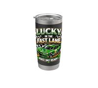 Fortunato con l'auto Fast Lane Race Day Ready Bicchiere termico in acciaio inox doppia parete