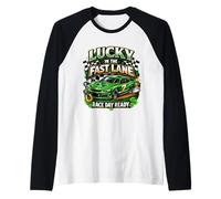 Fortunato con l'auto Fast Lane Race Day Ready Maglia con Maniche Raglan