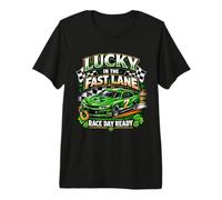 Fortunato con l'auto Fast Lane Race Day Ready Maglietta Premium