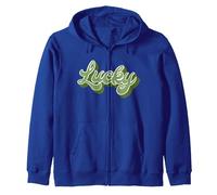 Fortunato Felpa con Cappuccio, Unisex per Adulti, Blu Reale, L