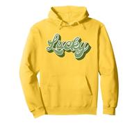 Fortunato Felpa con Cappuccio, Unisex per Adulti, Limone, M
