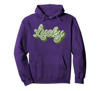 Fortunato Felpa con Cappuccio, Unisex per Adulti, Viola, XXL