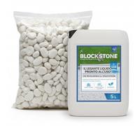 FORTUNATO Kit Stabilizzazione Ciottoli Sacco 25 Kg Con Legante Formato 5 L (Granulometria: 25/40 mm)