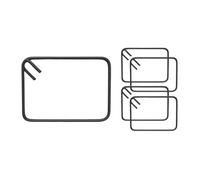 FORTUNATO Kit Staffe di Rinforzo in Ferro Sagomato, Antisismiche, 20x30 cm, Ø 8 mm, Curvatura 135°, per Strutture Cemento Durevoli (Pezzi : 20)
