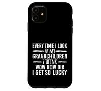 Fortunato Nonno Ogni volta che guardo i miei nipoti Custodia per iPhone 11