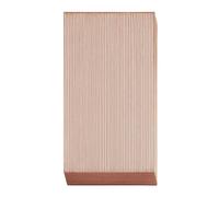 FORTUNATO Piastrella in Gres Porcellanato Satinato, Effetto Cotto, Texture Cannettata, Spessore 9 mm, 60x120 cm, (Mattone Cannettato, 34,56 m²)