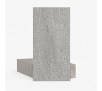 FORTUNATO Piastrella Interni Esterni Gres Porcellanato Rettificata Superficie Bocciardata Finitura Opaca London Grey 60x120 cm (London Grey, 10,08 m²)