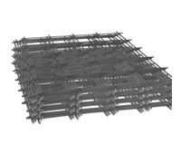 FORTUNATO Set Rete Elettrosaldata Edilizia Armature Solide Filo Acciaio Ø 5 mm Maglia Regolare 20x20 cm Foglio 1,5x1 m (20 fogli)