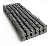 FORTUNATO Tondino Ferro Zigrinato 1,2 m Barra Armatura Cemento Alta Aderenza Edilizia Confezione Pezzi 10 (5, Ø 14 mm)