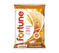 Fortune Chakki Fresh Atta, 5 kg, 100% Atta 0% Maida