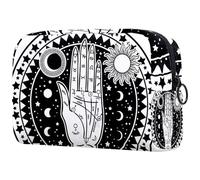 Fortune Teller - Trousse da donna, per articoli da toeletta da viaggio, grande, pratica borsa organizer con cerniera, Multi, 18.5x7.5x13cm/7.3x3x5.1in, Beauty case