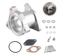 FortuneGlobe Kit di rimozione Egr 2.0 Tdi 1.9tdi, valvola Egr valvola 57mm, tubo di ricambio per valvola Egr, per Mk5 Mk4 Mk2 A3 A4 A4 A6 Q5