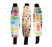 FortuneGlobe Support De Tête Pour Siège Enfant Voiture 3pcs, Siège Auto Bébé Support De Tête Sommeil Voiture Sommeil Enfant Convient Aux Nourrissons Aux Nourrissons