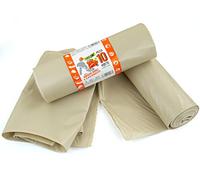 FORTY 20 Sacchi edilizia per macerie 40x70cm ultra-resistenti - sacchi per rifiuti edili, calcinacci, detriti, giardinaggio, rami (20)