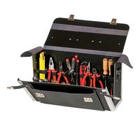 FORUM Borsa Per Strumenti E Montaggio, 420 X 150 X 250 Pelle Nera Di Bovino