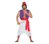 Bristol Novelty - Pantaloni Bianchi del Principe del Deserto - Uomo Taglia unica