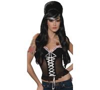 Forum Novelties Betty Blues Black Costume Wig
