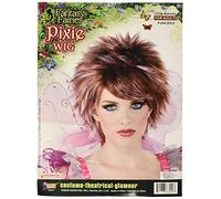 Forum Novelties Fantasy Fairies Pixie Wig, Brown, Standard
