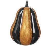 Forum Novelties, Inc 8" Orange & Black Glitter Pumpkin Standard