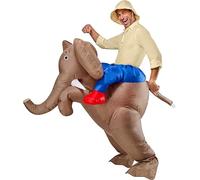 Forum Novelties, INC Adult Inflatable Ride An Elephant Fancy Dress Costume Standard