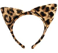 Forum Novelties Leopard Ears Headband, Black, Standard